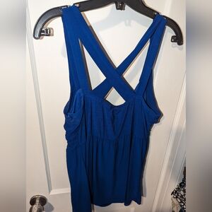 Torrid Blue Size 1 Sexy Top